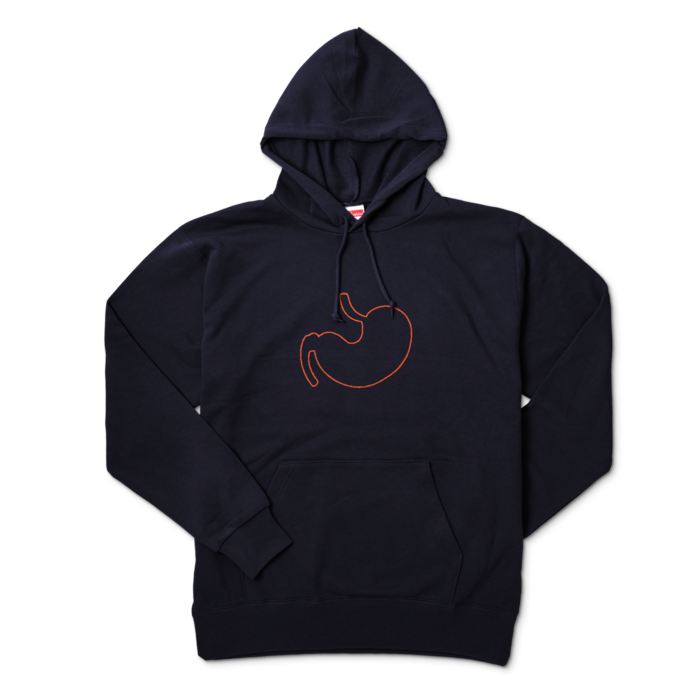 パーカー - XL - ネイビー