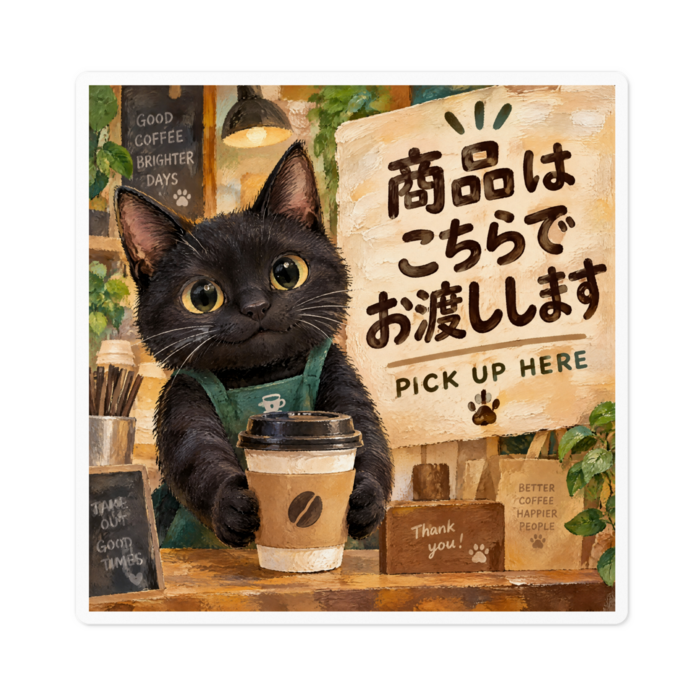 ステッカー - W100 × H100mm 以内