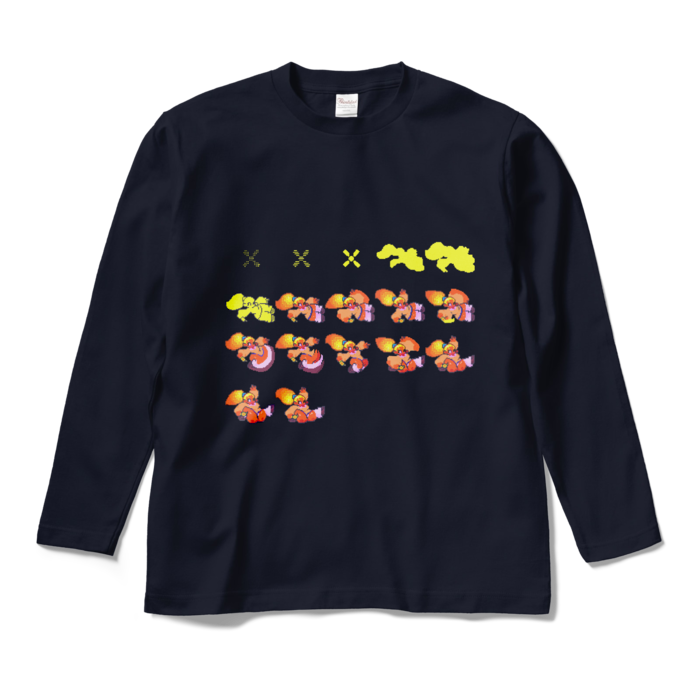 ロングスリーブTシャツ - M - ネイビー