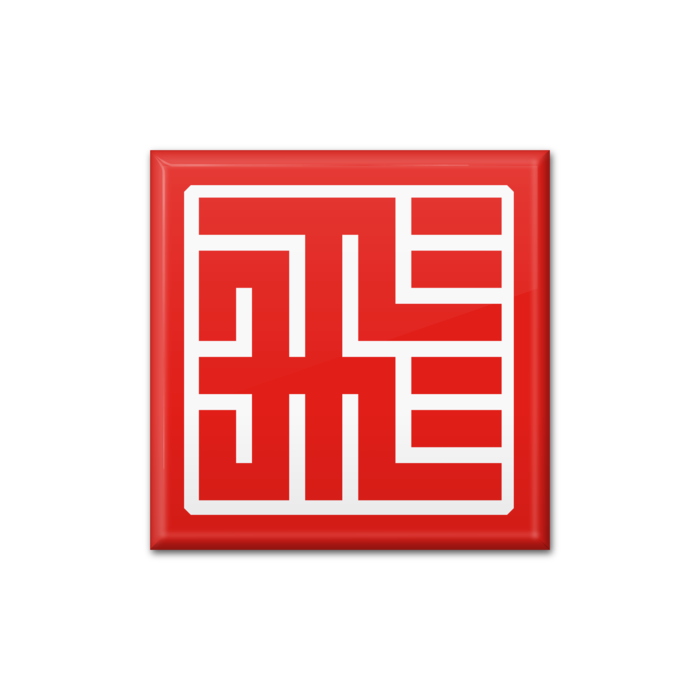 缶バッジ - 四角形40mm