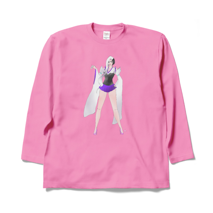 ロングスリーブTシャツ - XL - ピンク