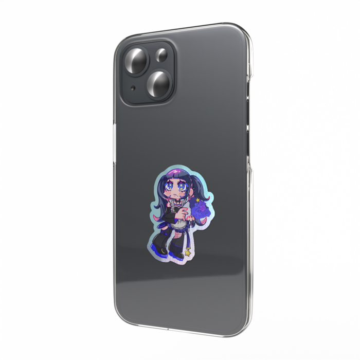 オーロラスマホステッカー - 縦