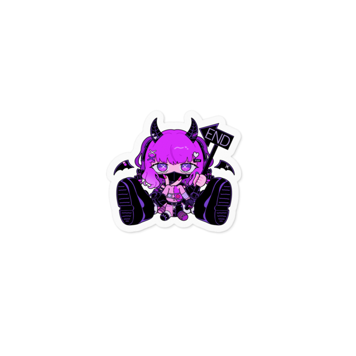 ステッカー - 100 x 100 (mm)
