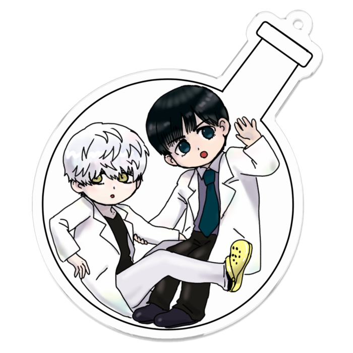 アクリルキーホルダー - 70 x 70 (mm)