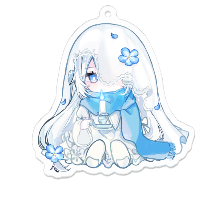 アクリルキーホルダー - 70 x 70 (mm)