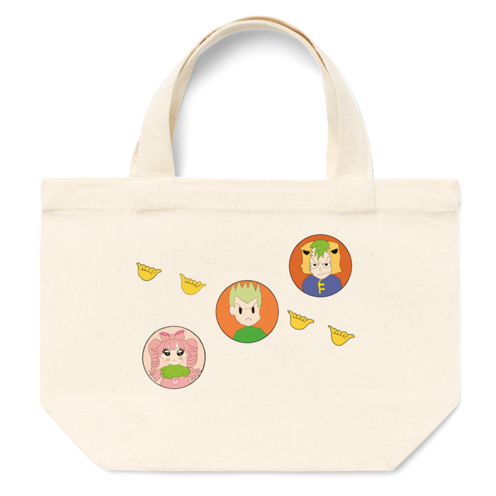 トートバッグ - S - プリント面積小 - 怒