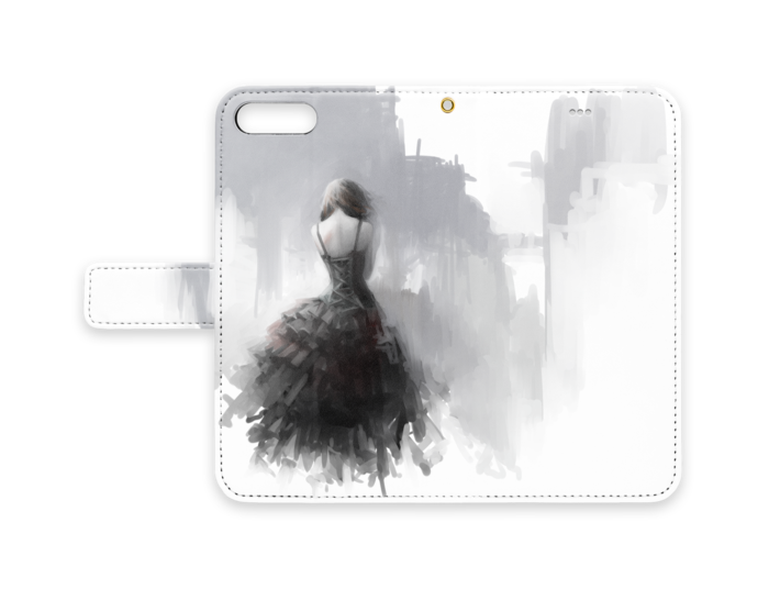 手帳型iPhoneケース - iPhone 8 Plus / 7 Plus - ストラップ穴 あり