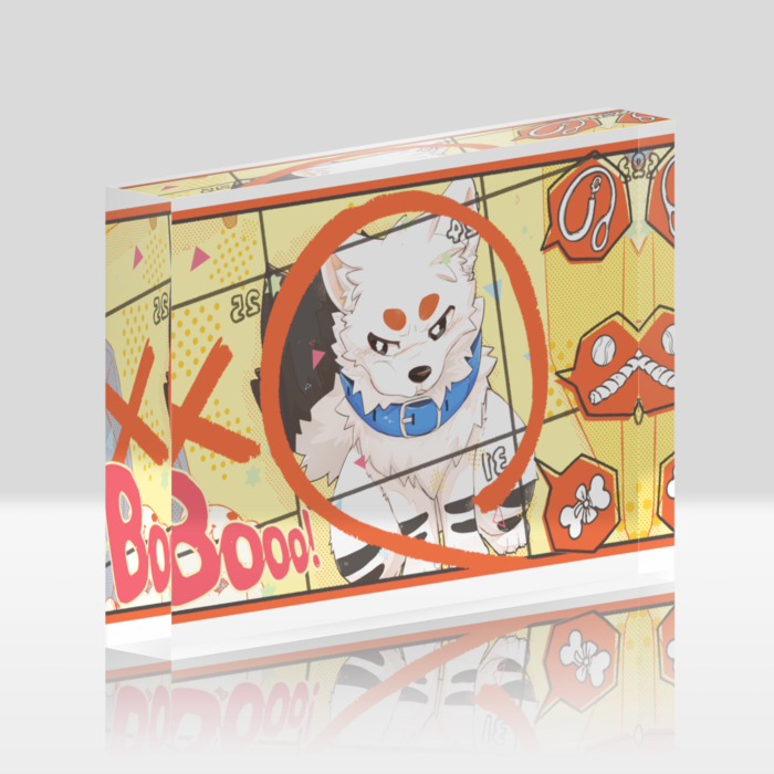 アクリルブロック - 148x100mm