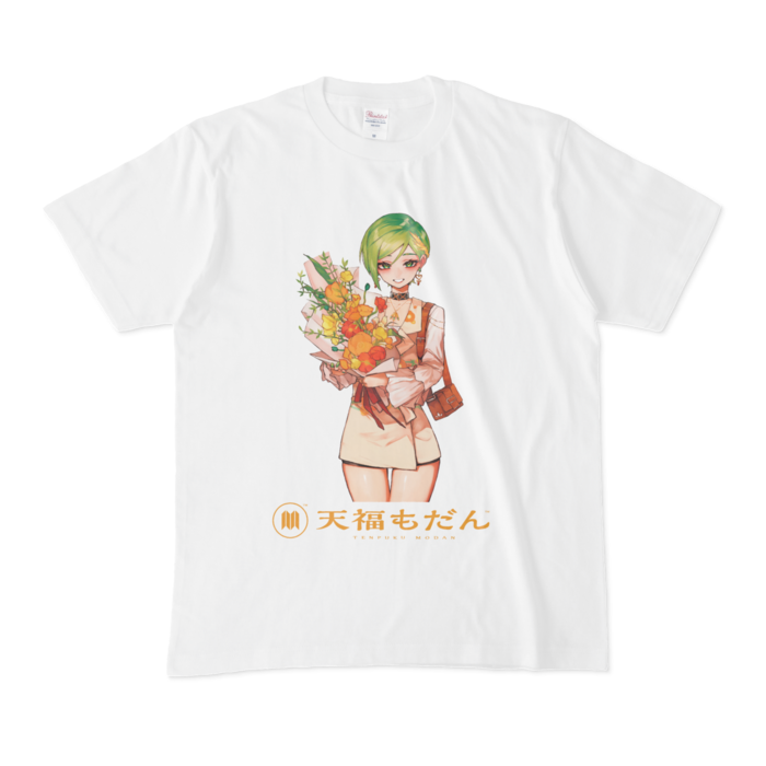 眼鏡無Tシャツ - M - 白