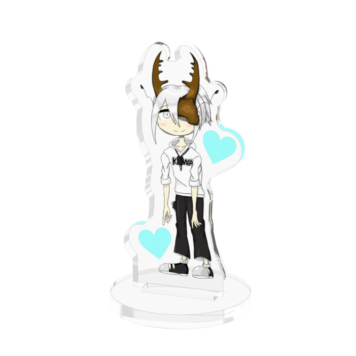 パーカー衣装 アクリルフィギュア - 50x50mm