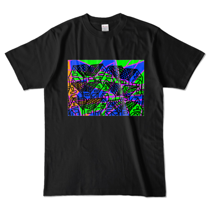 カラーTシャツ - L - ブラック (濃色)