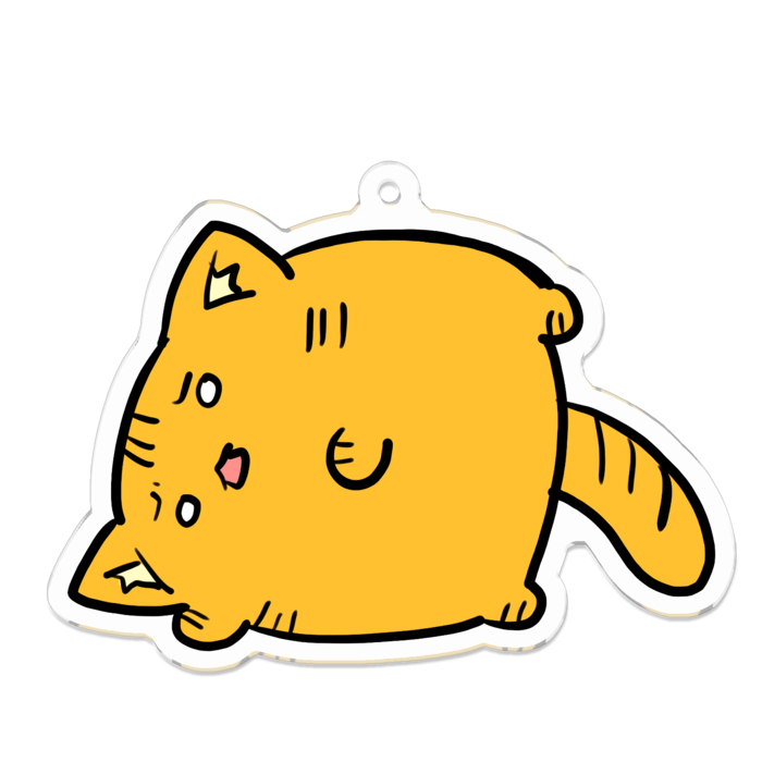 アクリルキーホルダー - 70 x 70 (mm)