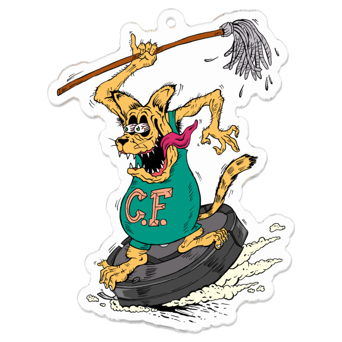 アクリルキーホルダー - 70 x 70 (mm)