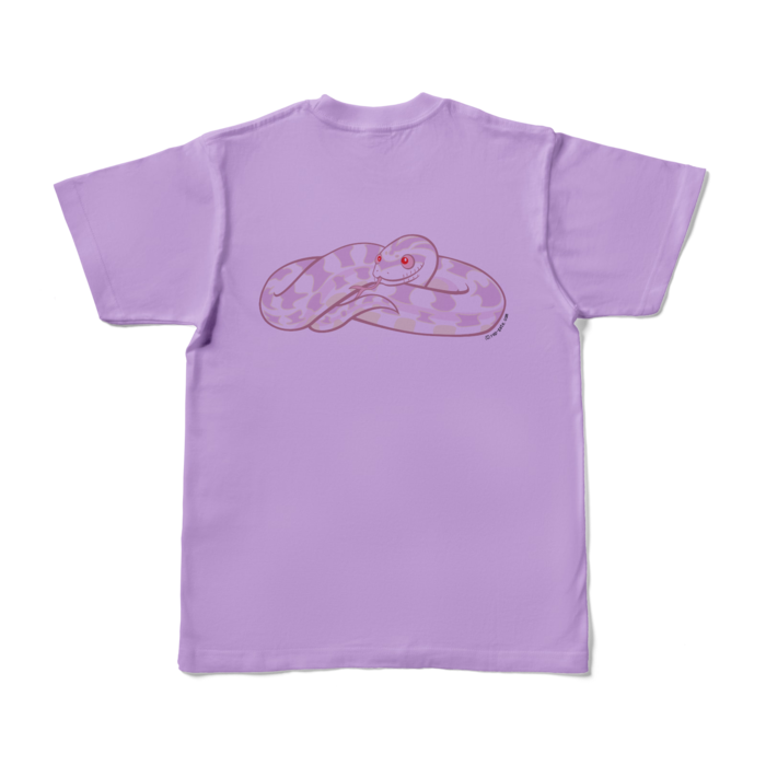 カラーTシャツ - S - ライトパープル (淡色)