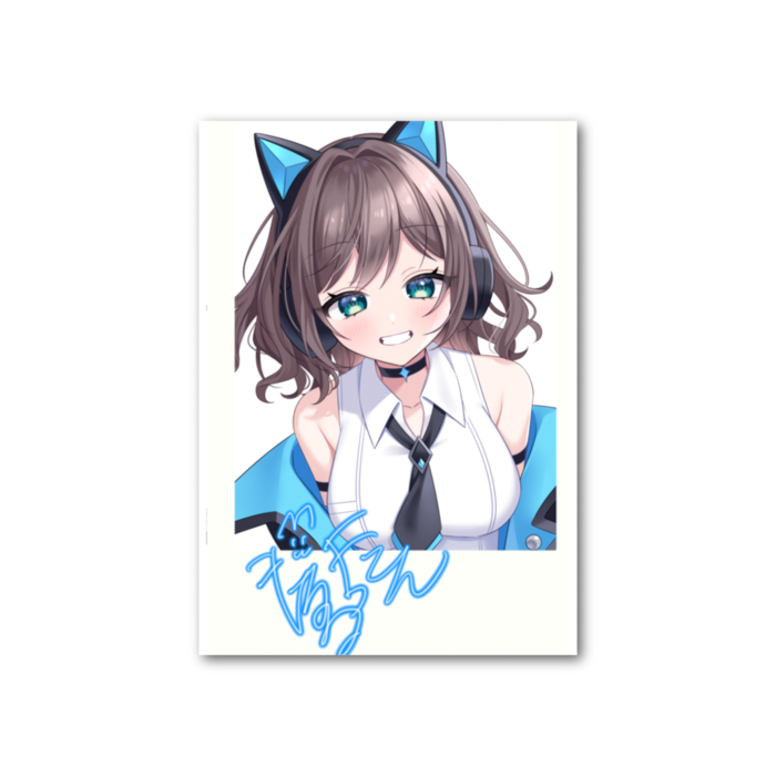 フォト風カード - 縦 - 片面