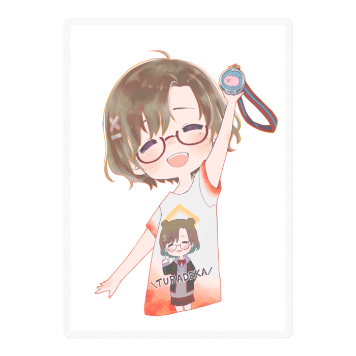 ステッカー - 100 x 100 (mm)