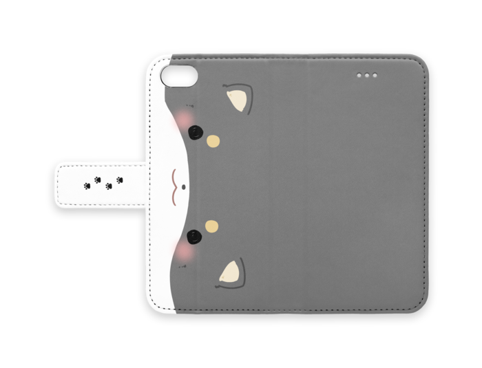 手帳型iPhoneケース - iPhone7 - ストラップ穴 なし