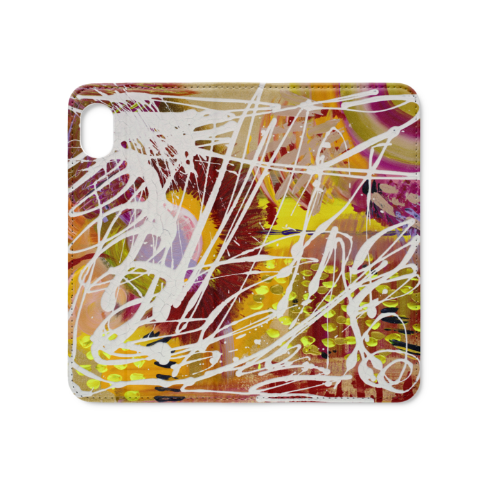 手帳型iPhoneケース（ベルトなし） - iPhone XR - ストラップ穴 なし