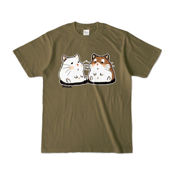 カラーTシャツ - S - オリーブ (濃色)