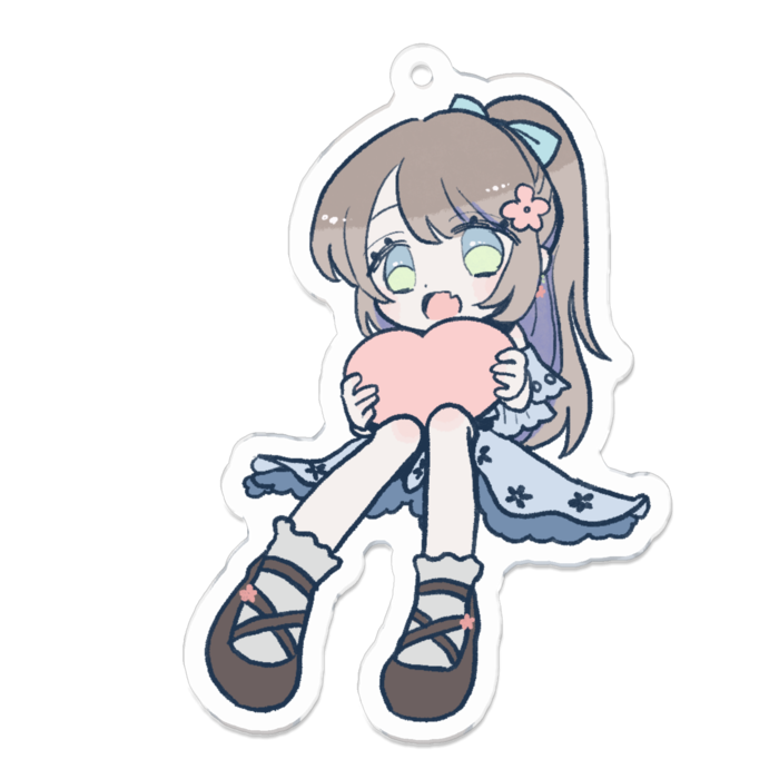 アクリルキーホルダー - 70 x 70 (mm)