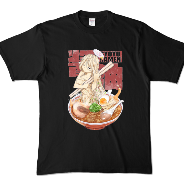 カラーTシャツ - XL - ブラック (濃色)