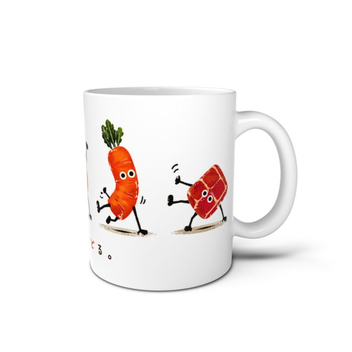 マグカップ - 直径 8 cm / 高さ 9.5 cm
