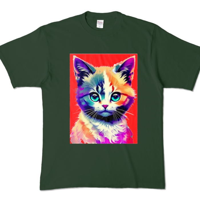 カラーTシャツ - XL - フォレスト (濃色)