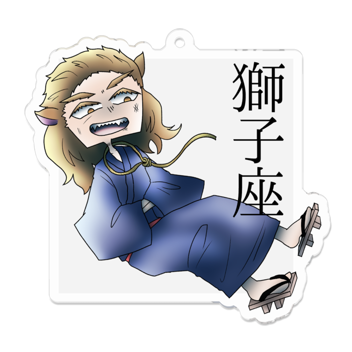 アクリルキーホルダー - 70 x 70 (mm)