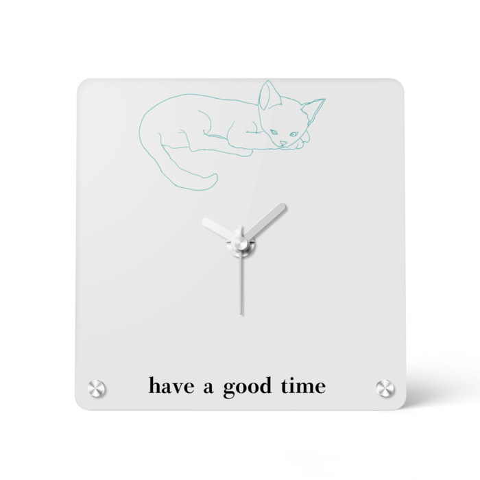 アクリル時計 - 150x150mm