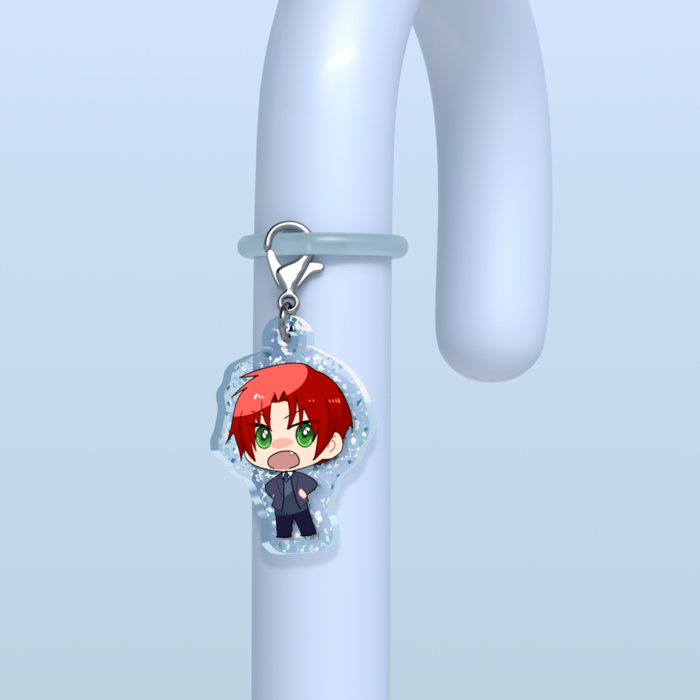 めじるしチャーム - 30 × 30mm【梅】ラメ