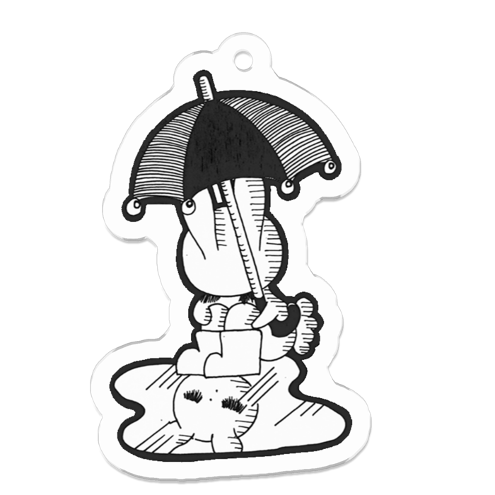 アクリルキーホルダー - 50 x 50 (mm)