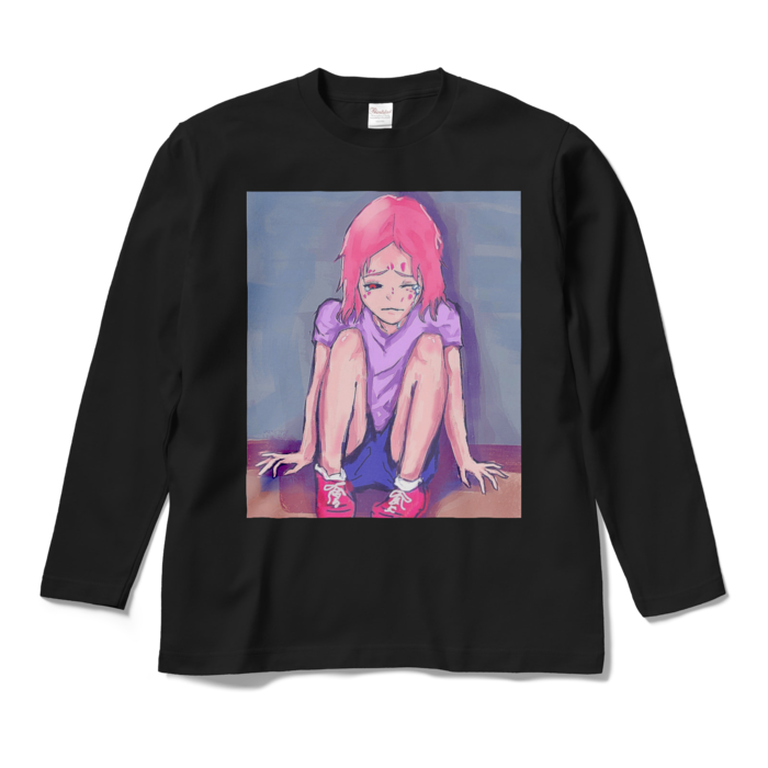 ロングスリーブTシャツ - M - ブラック