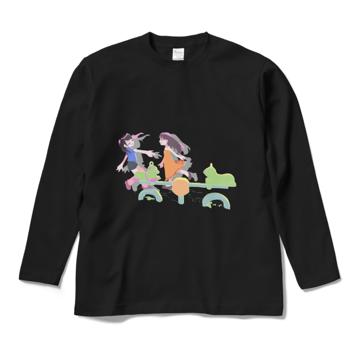 ロングスリーブTシャツ - M - ブラック
