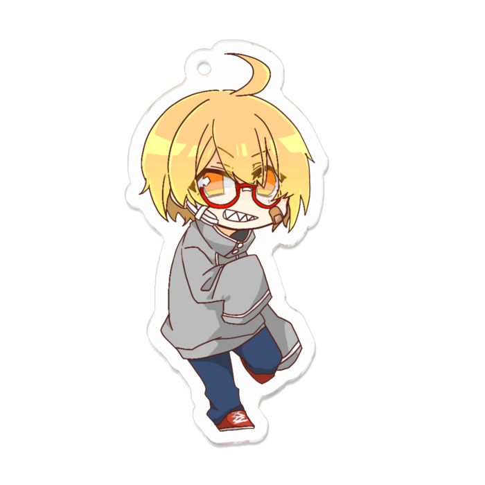 アクリルキーホルダー - 70 x 70 (mm)