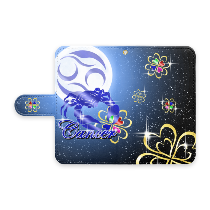 手帳型Androidケース - S - ストラップ穴 あり