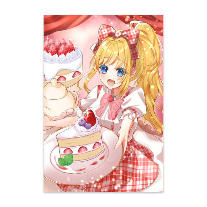 ポストカード（10枚セット）【ショートケーキ】