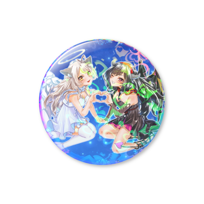 ホログラム缶バッジ - 44mm