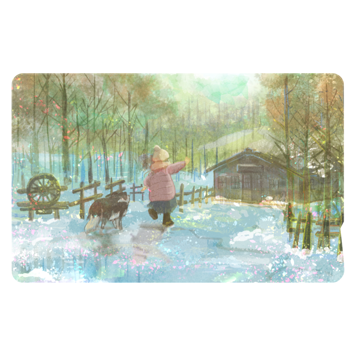 ICカードステッカー - 約85.7x53.9(mm)