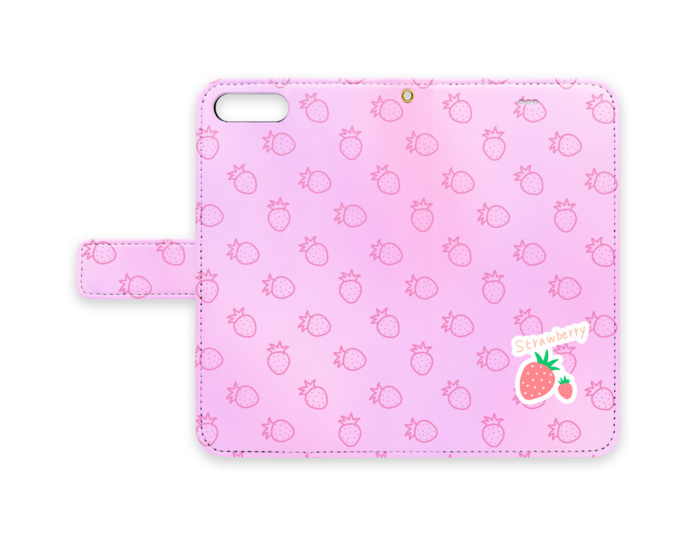 手帳型iPhoneケース - iPhone 8 Plus / 7 Plus - ストラップ穴 あり
