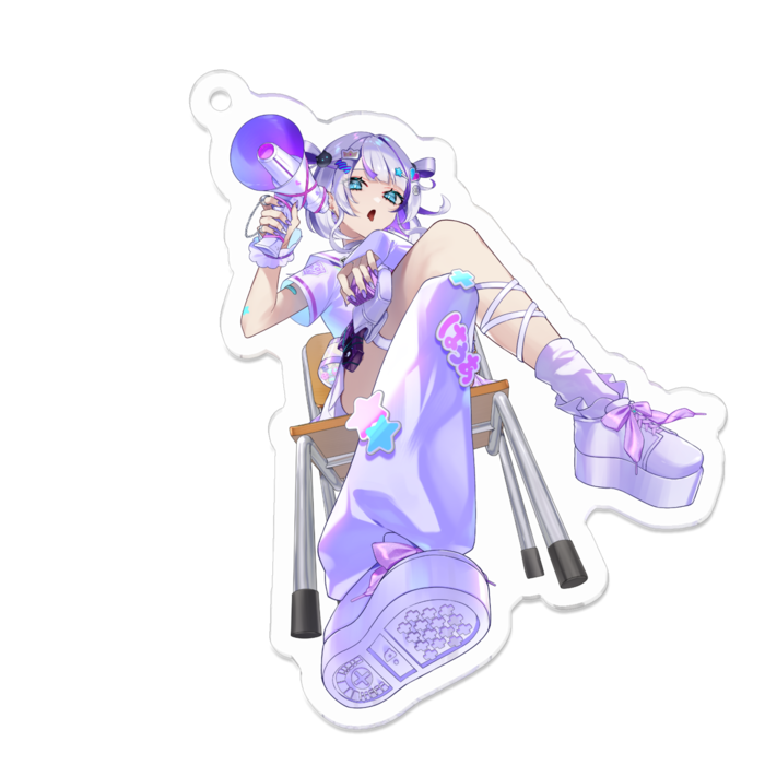 アクリルキーホルダー - 70 x 70 (mm)