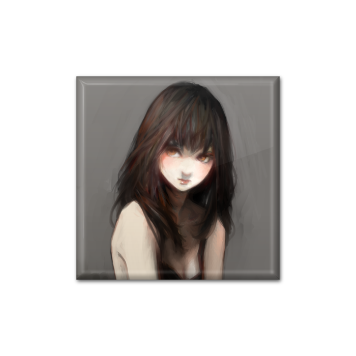 缶バッジ - 四角形40mm