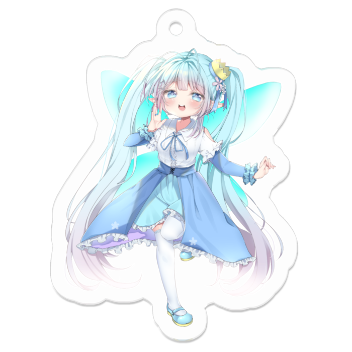 アクリルキーホルダー - 50 x 50 (mm)