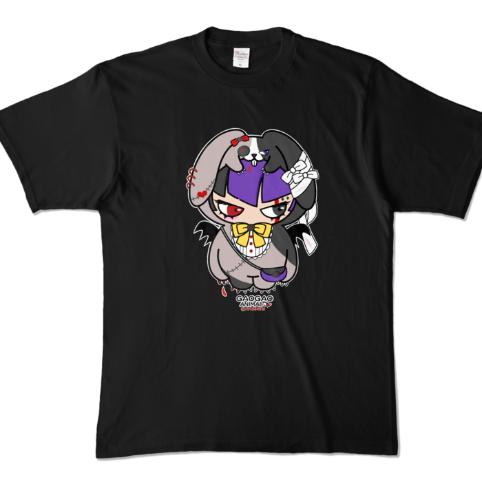 カラーTシャツ - XL - ブラック (濃色)