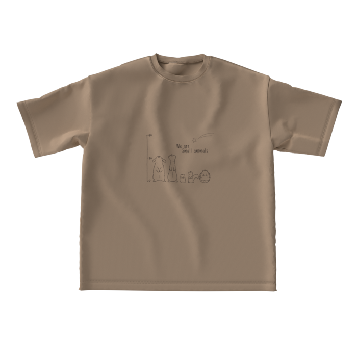 ビッグシルエットTシャツ - L - 正面(3)