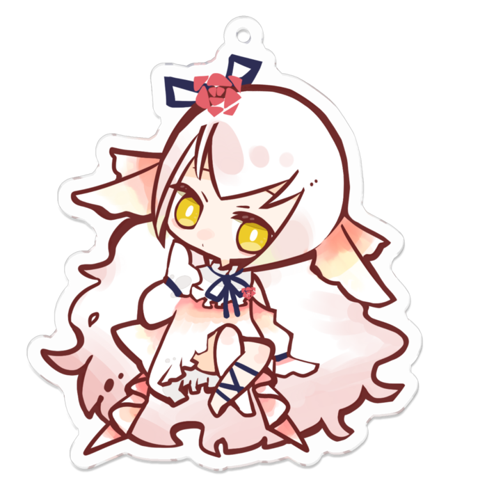 アクリルキーホルダー - 70 x 70 (mm)