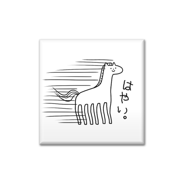 缶バッジ - 四角形40mm