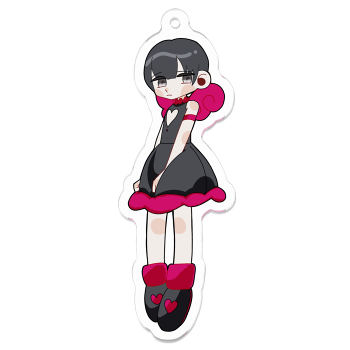 アクリルキーホルダー - 70 x 70 (mm)