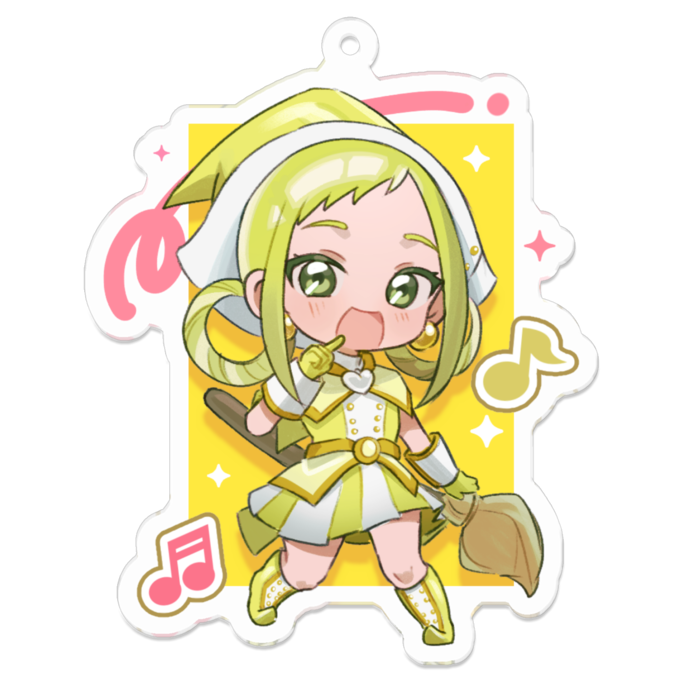 アクリルキーホルダー - 70 x 70 (mm)
