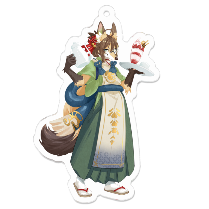 アクリルキーホルダー - 70 x 70 (mm)