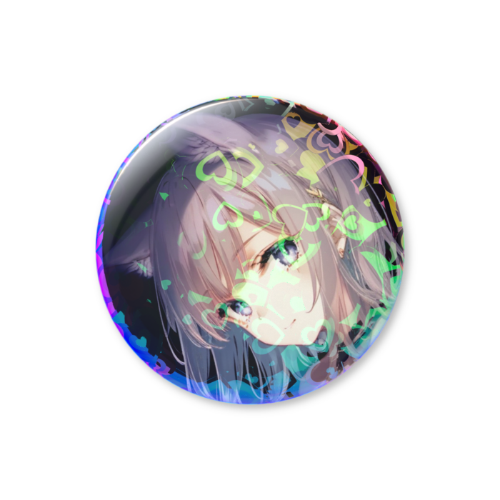 ホログラム缶バッジ - 56mm